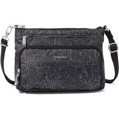 Baggallini Securtex® Anti-theft Keepsake Crossbody In Black