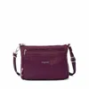 Baggallini Securtex Anti-theft Keepsake Crossbody In Purple