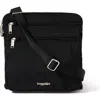 Baggallini Securtex Anti-theft Large Crossbody Bag In Black