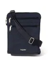 Baggallini Securtex Anti-theft Large Crossbody Bag In Blue