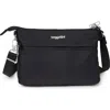 Baggallini Securtex Anti-theft Memento Crossbody Bag In Black