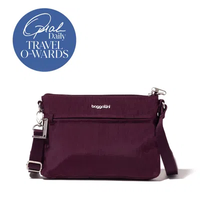 BAGGALLINI SECURTEX ANTI-THEFT MEMENTO CROSSBODY BAG
