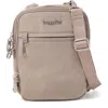 Baggallini Securtex Anti-theft Mini Everything Crossbody In Brown