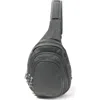Baggallini Securtex Anti-theft Multi Zip Sling In Gray