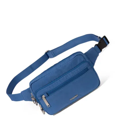 Baggallini Securtex Anti-theft Sling Belt Bag In Lapis