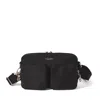 Baggallini Securtex Anti-theft Treasure Crossbody Bag In Black