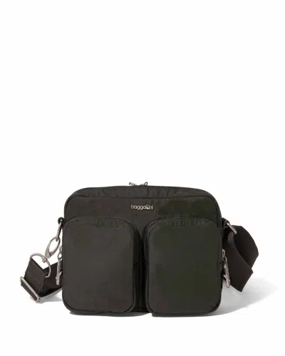Baggallini Securtex Anti-theft Treasure Crossbody Bag In Pink