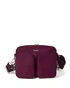 Baggallini Securtex Anti-theft Treasure Crossbody Bag In Red