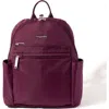 Baggallini Securtex Anti-theft Vacation Backpack In Purple