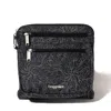 Baggallini Securtex Anti-theft Large Crossbody Bag In Black