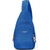 Baggallini Securtex Anti-theft Daytripper Sling Bag In Blue