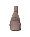 Baggallini Securtex Anti-theft Daytripper Sling In Brown
