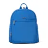 Baggallini Securtex Anti-theft Getaway Backpack In Blue