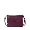 Baggallini Securtex Anti-theft Keepsake Crossbody Bag In Purple