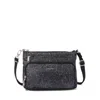Baggallini Securtex Anti-theft Keepsake Crossbody Bag In Gray
