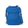 Baggallini Securtex Anti-theft Mini Everything Crossbody Bag In Blue