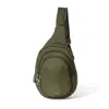 Baggallini Securtex Anti-theft Multi Zip Sling Bag In Green