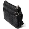 Baggallini Securtex Anti-theft Stash Crossbody In Purple
