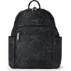 Baggallini Securtex Anti-theft Vacation Backpack In Black