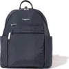 Baggallini Securtex Anti-theft Vacation Backpack In Blue