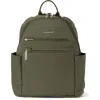 Baggallini Securtex Anti-theft Vacation Backpack In Green
