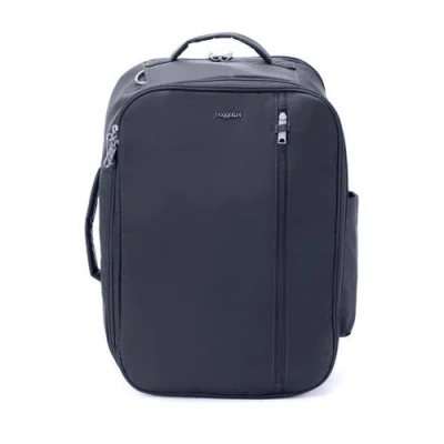 Baggallini Securtex Classic Anti-theft Convertible Travel Backpack In Blue