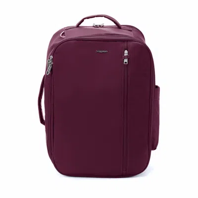 Baggallini Securtex® Classic Convertible Travel Backpack In Purple