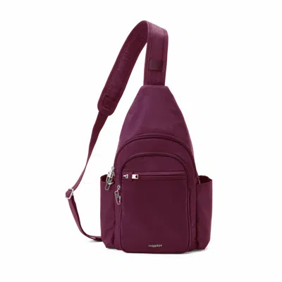 Baggallini Securtex® Classic Large Daytripper Sling In Purple
