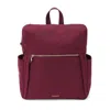 Baggallini Securtex® Jet Set Anti-theft Daypack In Burgundy