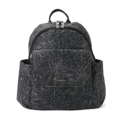 Baggallini Securtex Journey Anti-theft Backpack In Black
