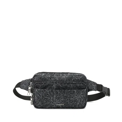 Baggallini Securtex® Journey Anti-theft Belt Bag In Black