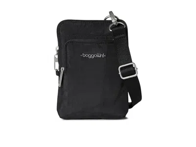 Baggallini Securtextm Anti-theft Activity Crossbody Handbags Black: One Size