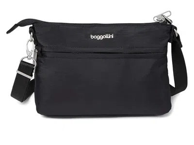 Baggallini Securtextm Anti-theft Memento Crossbody Handbags Black: One Size