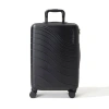 Baggallini Set Wave 22 In. Wheel Hardside Carry-on Suitcase In Black  Hardside