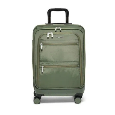 Baggallini Set Wave 22in 4 Wheel Hybrid Carry-on In Thyme