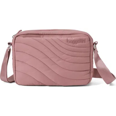 Baggallini Set Wave Crossbody Bag In Pink