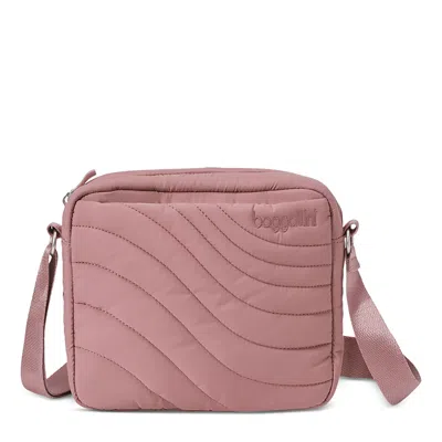 Baggallini Set Wave Crossbody Bag In Pink