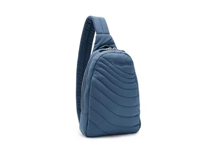 Baggallini Set Wave Sling Clutch Handbags Mist Wave Puff: One Size In Blue