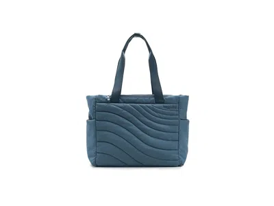Baggallini Set Wave Tote Tote Handbags Mist Wave Puff: One Size In Blue