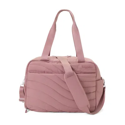 Baggallini Set Wave Weekender In Pink
