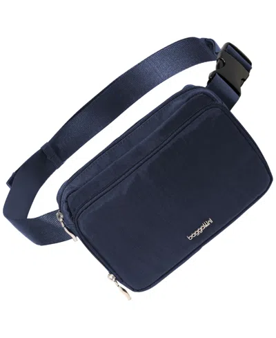 Baggallini Sling Belt Bag In Blue