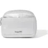 Baggallini Small Pocket Cosmetic Bag In Silver