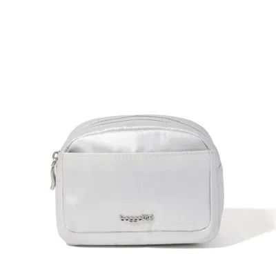 Baggallini Mini Pocket Cosmetic Bag In White