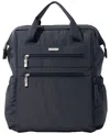 Baggallini Small Size City Scape Backpack In Blue