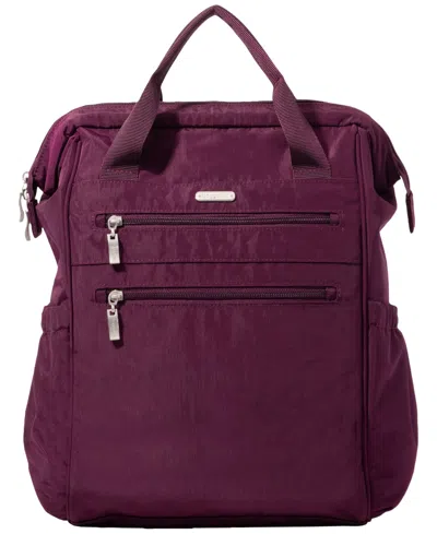 Baggallini Small Size City Scape Backpack In Purple