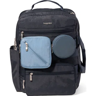 Baggallini Snap & Go Modular Backpack In French Navy