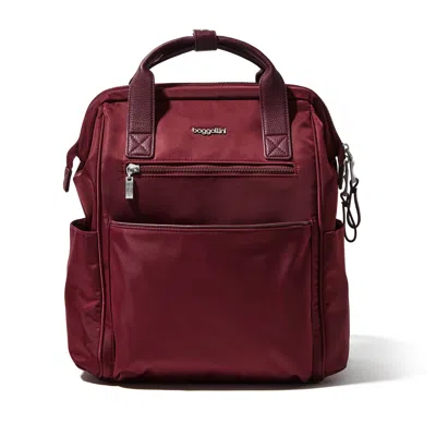 Baggallini Soho Backpack In Burgundy