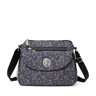 Baggallini Soleil Crossbody Bag In Silver