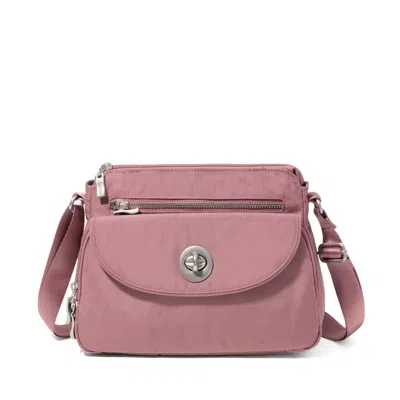 Baggallini Soleil Crossbody Bag In Pink