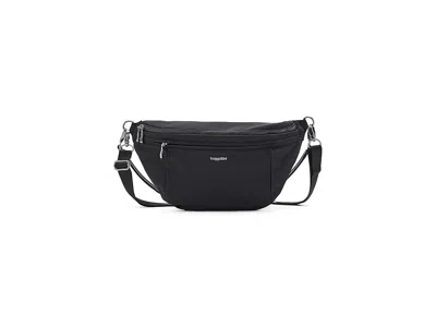 Baggallini Stanton Crossbody Cross Body Handbags Black Twill: One Size